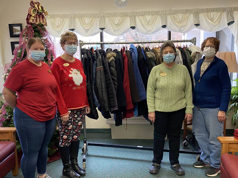 Greenfield Retirement Home residents, tenants and staff held a winter coat drive to benefit local seniors in the community. Donations of all sizes of adult winter coats, glove/mittens, hats and scarves were gathered from various pick up boxes within the community.
