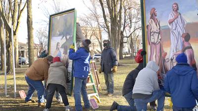 Christ paintings to be displayed Dec. 6 in Ottawa’s Washington Square Park