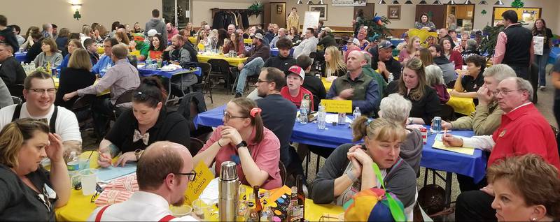 Sixteen teams and spectators gathered in for the 2022 Amboy FFA Alumni and Supporters Trivia Night