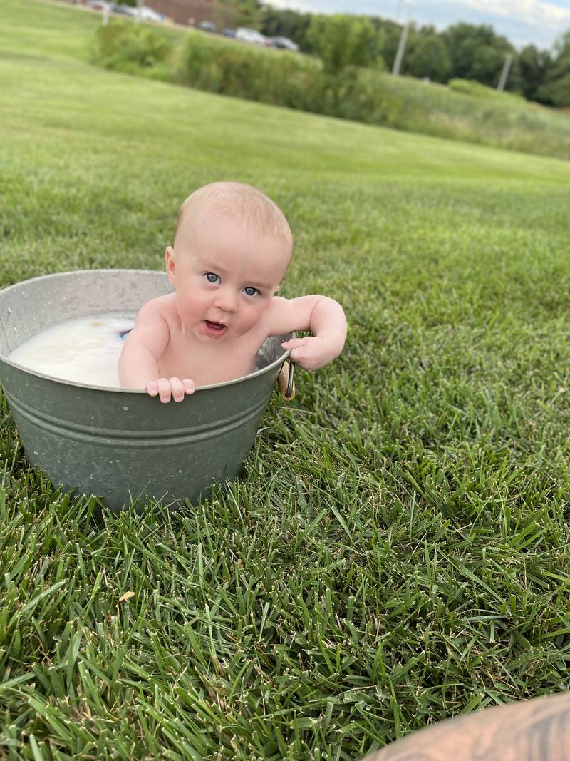 Jack Spencer - 6 month old son of Trevon Spencer and Gabrielle Tucker of Princeton.