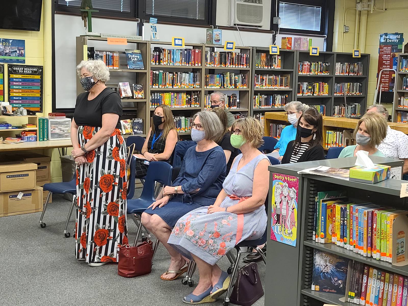 Princeton Elementary School Superintendent recognizes staff, community