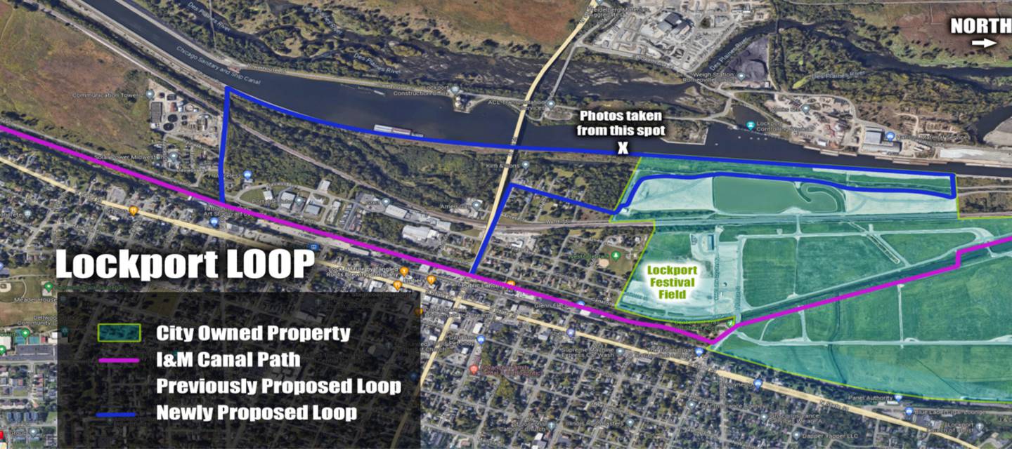 The city of Lockport is partnering with the Will County Forest Preserve District on plans to create a new Loop Trail for biking and walking along the I&M Canal.