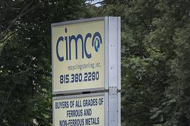 Recycling material fire breaks out at Sterling’s CIMCO 