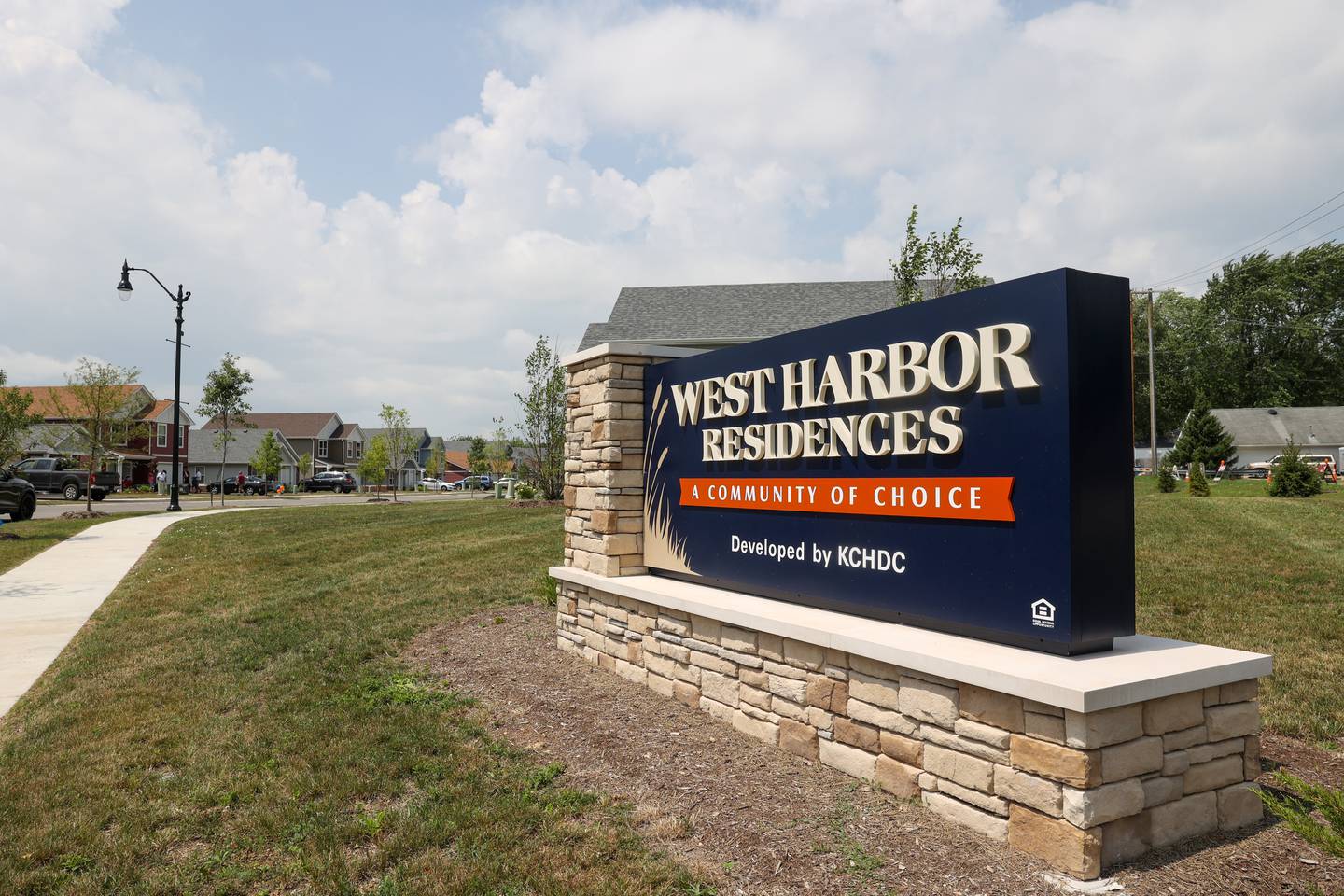 The West Harbor Residences, a 27-building, 36-unit project just off North Fifth Avenue, is the first major new KCHA housing development constructed since the 1970s. The city of Kankakee and the Kankakee County Housing Authority held a ribbon cutting and street dedication ceremony for the project on Wednesday, July 23, 2025.