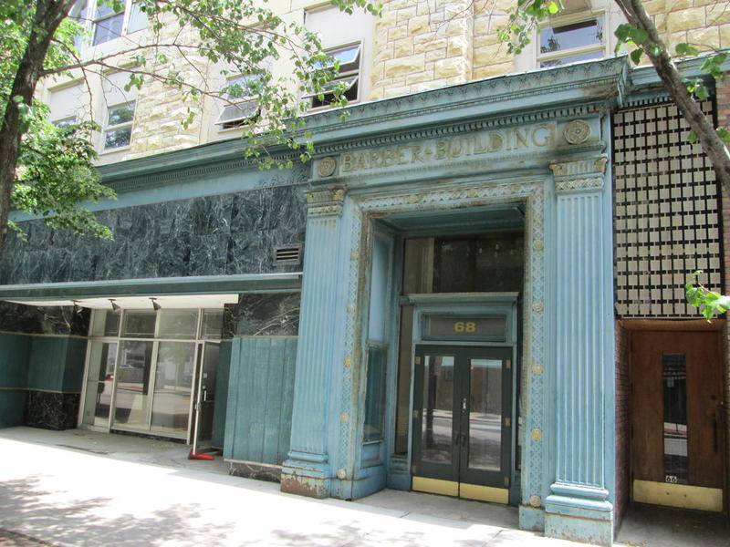 The Barber Building on Chicago Street in downtown Joliet is being renovated for apartments.