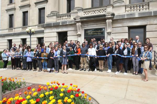 Hands Around the Courthouse event at noon Wednesday marks Child Abuse Prevention Month in DeKalb County