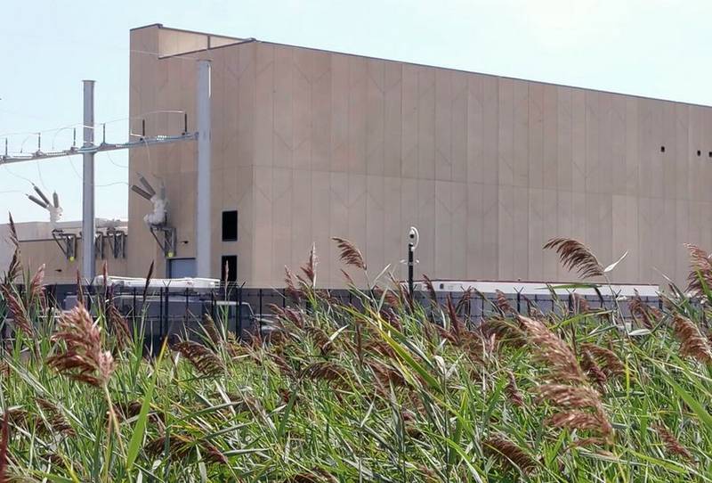 Not only is increased demand such as from air conditioning use during hot weather straining power stations like this one in Elk Grove Village, but the equipment itself at the stations can fail just from getting hot.