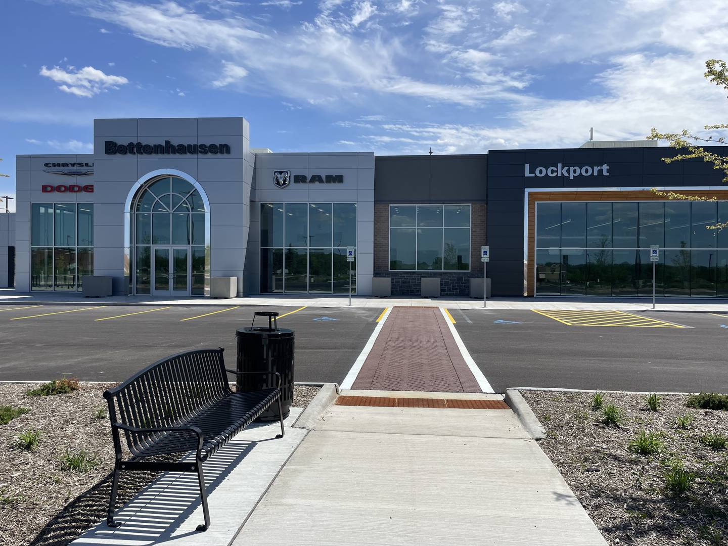 Construction of the Bettenhausen Lockport dealership is complete and is awaiting final Stellantis approval before opening.