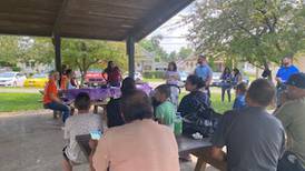 Collins Street Neighborhood Welcome Back Meeting.