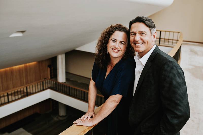 Nathan Gunn will be accompanied by pianist, vocalist music director Julie Jordan Gunn, who is also his wife, for a Nov. 19, 2023 performance at College of DuPage's McAninch Arts Center.