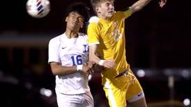 Photos: Jacobs vs. Larkin in Class 3A boys soccer sectional semifinal 