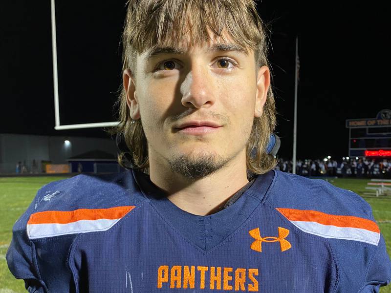 Oswego senior Braedon Hellinger