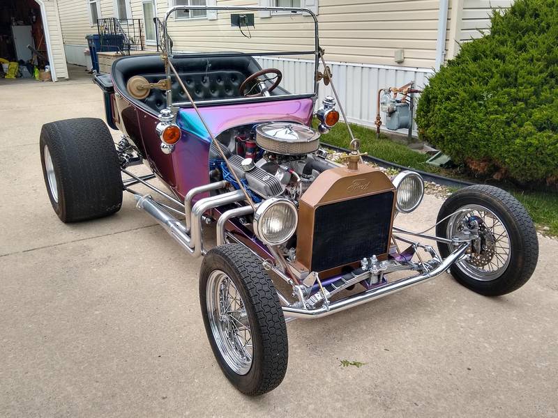 Photos by Rudy Host, Jr. - 1923 Ford T-Bucket Front Passenger
