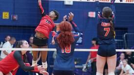 Photos: Oswego hosts Yorkville in girls varsity volleyball