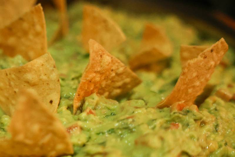 Casa Catrina features home made guacamole and chips during their soft opening on Thursday, Feb. 19, 2026 in Joliet.