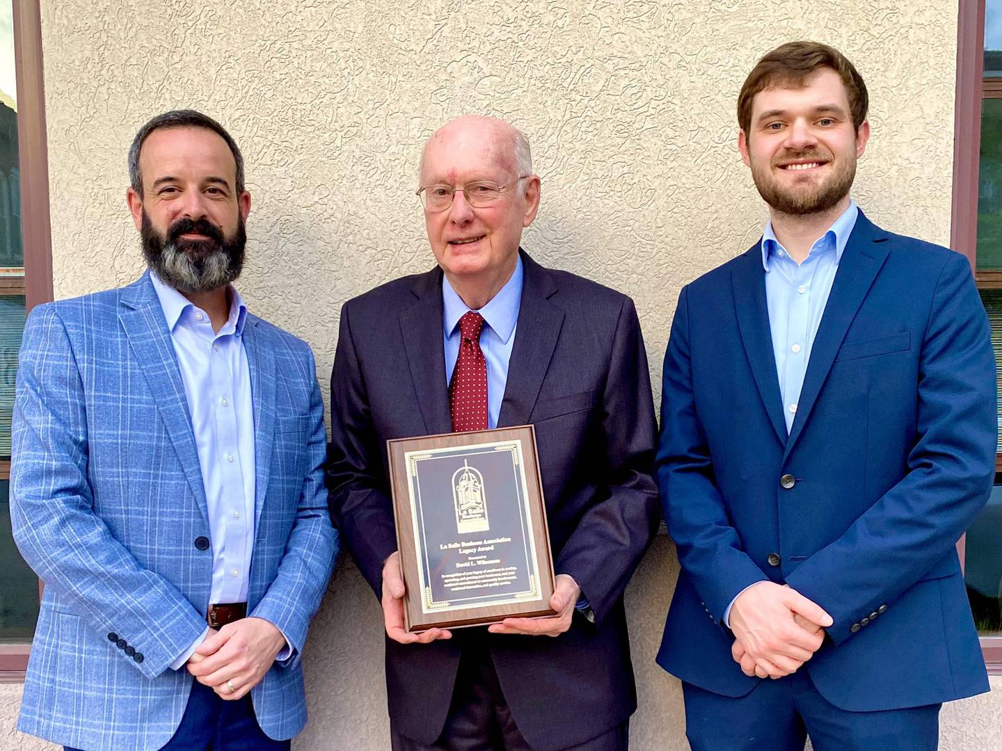 The LBA Legacy Award was presented to David L. Wilcoxson, owner of Wilcoxson & Associates.