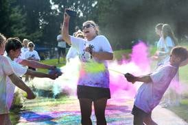 Color, color, and more color: Oregon Park District’s annual event had plenty for 400 participants