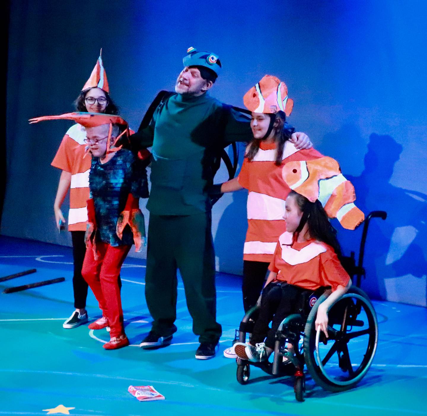 A past "Six Stories Up" production by Tellin' Tales Theatre.