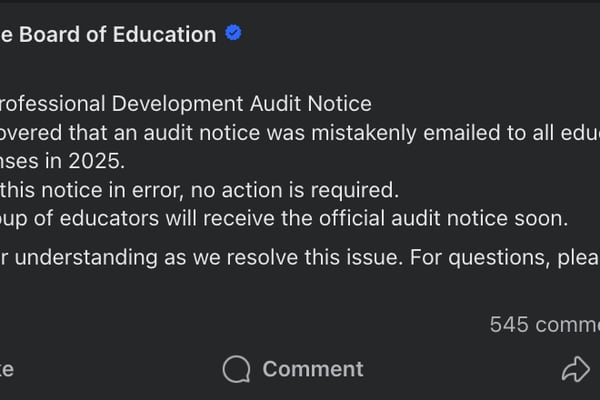 ISBE sent thousands of emails in error, leaving teachers scrambling