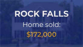 Single-family home in Rock Falls sells for $172,000