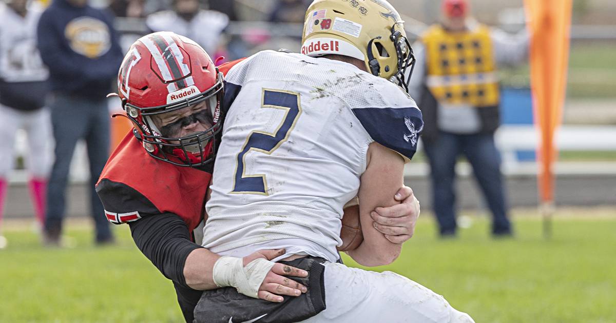 Photos Amboy vs Hiawatha 8man football playoffs Shaw Local