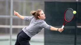 Photos: Girls state tennis tournament day 1