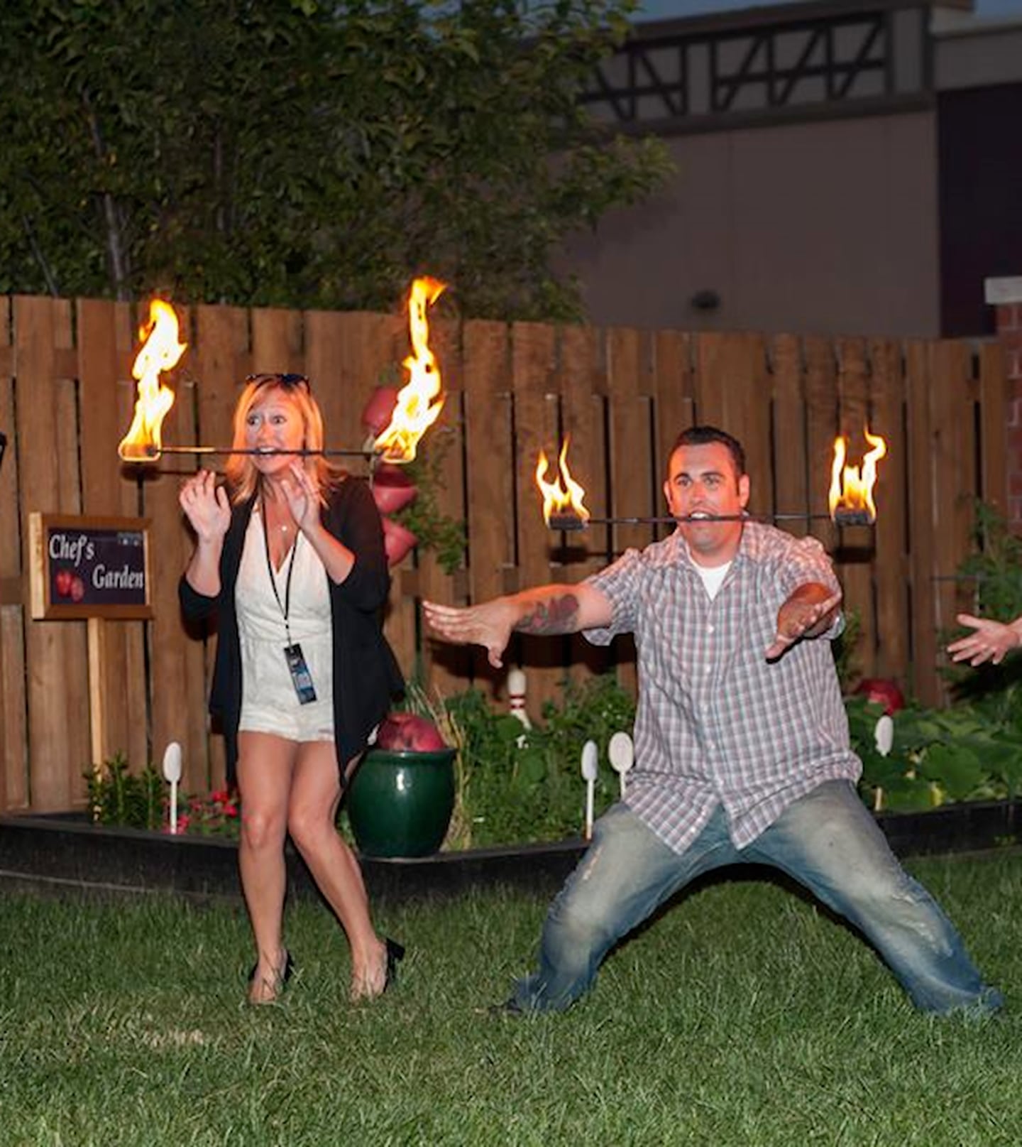 Among the many events that Star 105.5 radio personalities Tina Bree and Joe Cicero have been invited to help celebrate was this ladies' night at the Arboretum in South Barrington in 2016.
