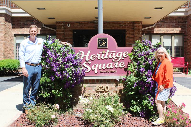 Dan Howard, Heritage Square administrator, took over the reigns of the Dixon retirement care facility in April from former administrator Bonnie O'Connell. Howard's current tenure marks a new chapter in its history, now in its 50th year.