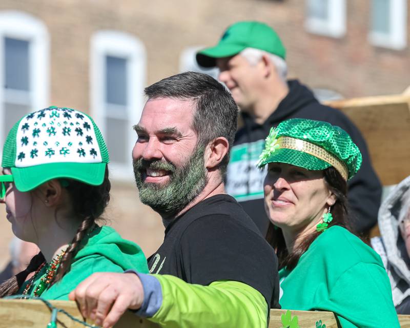 Participants ride in the Lemont St. Pat's Day Parade on Saturday, March 8, 2025  in Lemont.