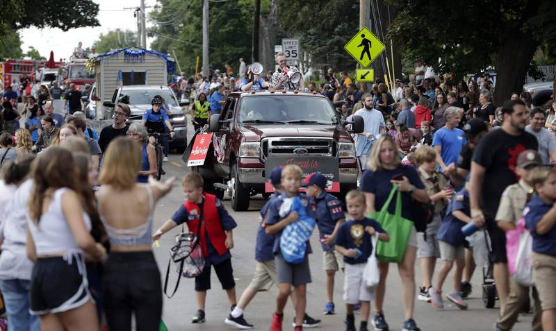 The Elburn Days parade Friday August 19, 2022 in Elburn.