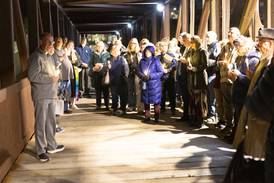 Photos: Faith leaders, crowd gathers for interfaith peace vigil in Batavia