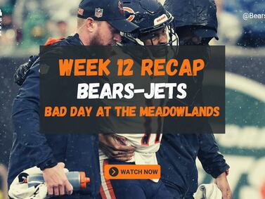 Bears Insider podcast 290: A tough day at the Meadowlands