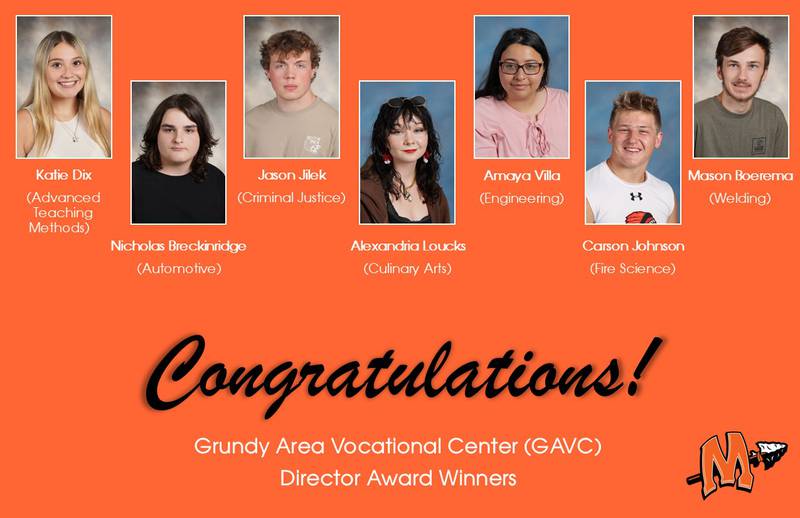 Minooka High School students earn Director Awards from the Grundy Area
