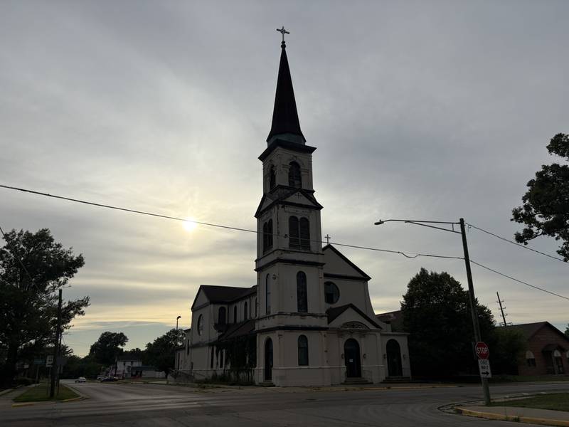 The former Immaculate Conception Catholic Church at the corner of Park and Kent streets in Streator is the planned site for a new Beck’s gas station, car wash, and convenience store.