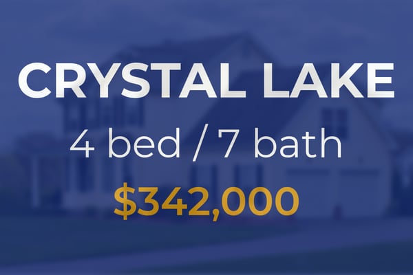 Single-family home sells for $342,000 in Crystal Lake