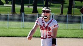 Izzy Berg, Oregon softball shuts out Somonauk in regional semifinal