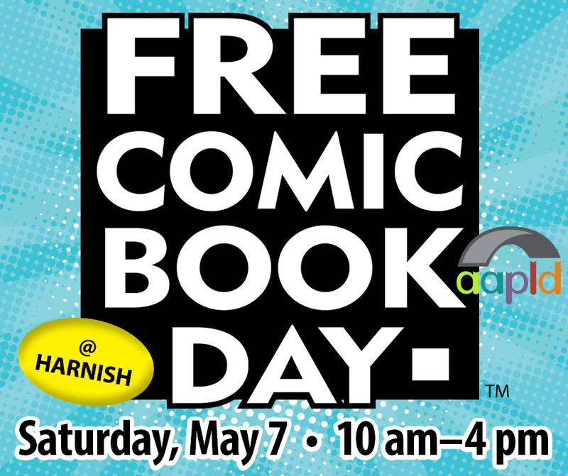 The Algonquin Area Public Library District will celebrate Free Comic Book Day from 10 a.m. to 4 p.m. Saturday, May 7 at its 2600 Harnish Drive location.