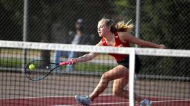 Girls Tennis: Bella Lins, Leah Puttin rally to win doubles title, help lead Batavia to sectional crown