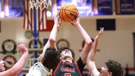 Photos: Genoa-Kingston boys basketball hosts Indian Creek