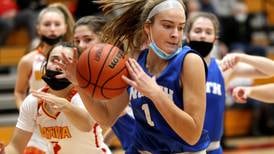 Girls Basketball: Zoey Bohmer, swarming Wheaton North defense lead blowout of Bartlett at Falcon Classic