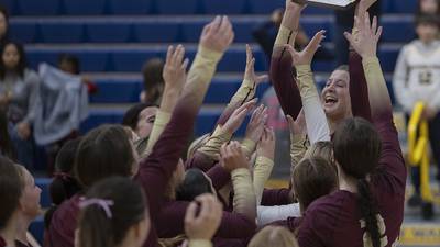 Photos: Sterling vs Morris Class 3A regional volleyball final