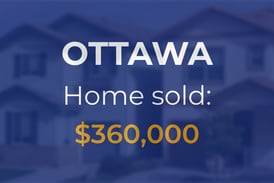 Single-family home sells for $360,000 in Ottawa