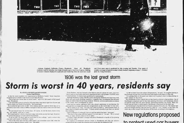 The blizzard of 1979, a new Wal-Mart and more history from January 15