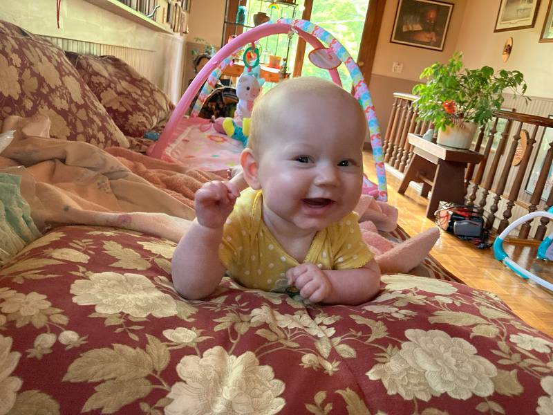 Jayde Carey-Johnson - 5 month old daughter of Dave Johnson and Brandi Carey of Princeton.