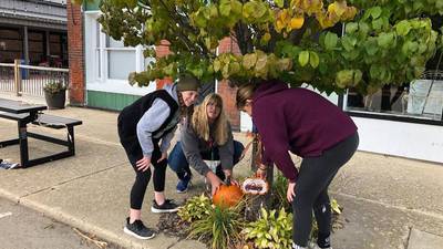 Photos: Bradford Student Council decorates for fall