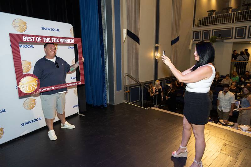 Local business owners and employees gather at the Moonlight Theater in St. Charles to celebrate the Kane County Best of the Fox Awards on Tuesday, June 17, 2025.